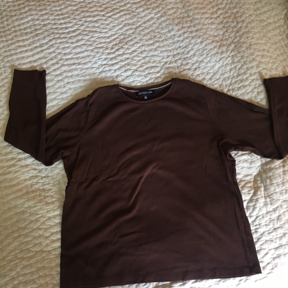 Jones New York Long Sleeve T-shirts in 2X.
